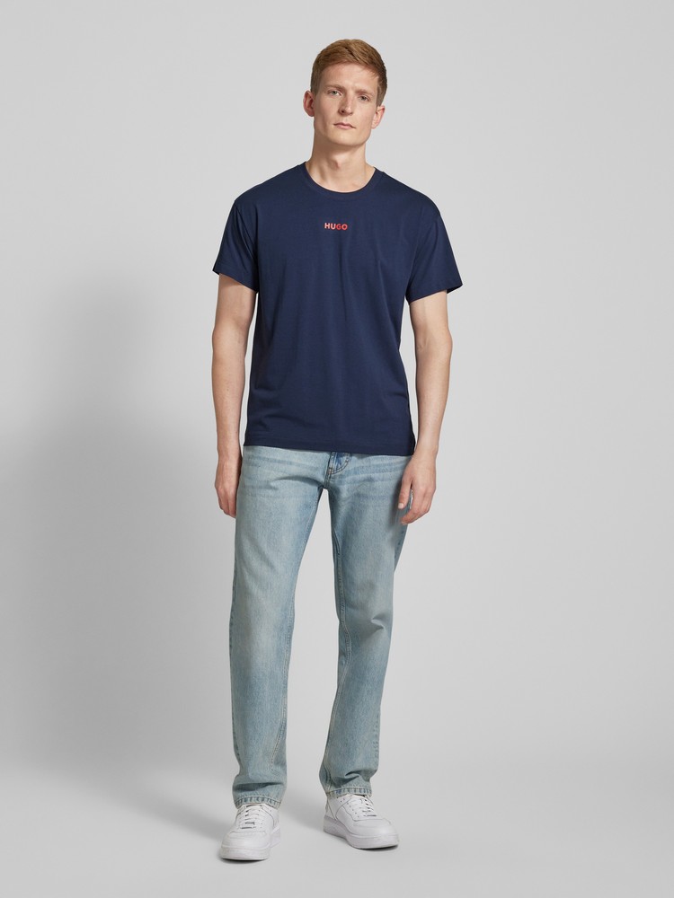 Футболка мужская HUGO 5051864600 синяя XXL 8012₽