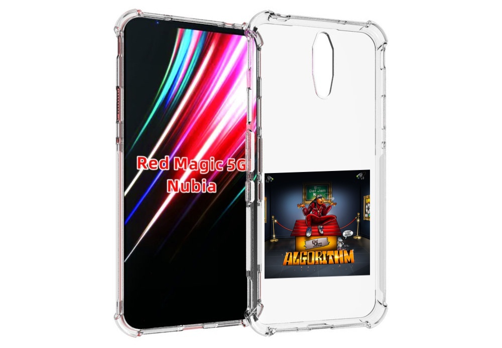 Чехол MyPads Snoop Dogg ALGORITHM для ZTE Nubia Red Magic 1 5G