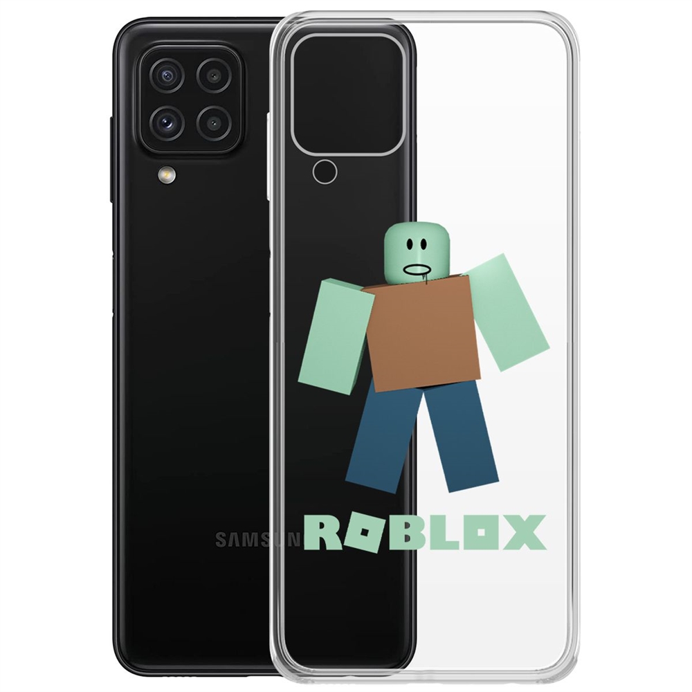 

Чехол-накладка Roblox-Зомби для Samsung Galaxy A22/M22 (A225/M225), Прозрачный