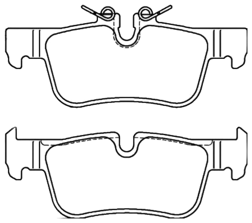 

Колодки тормозные дисковые задн BMW 2 Active Tourer (F45),2 Gran Tourer (F46),i AP 05P2024
