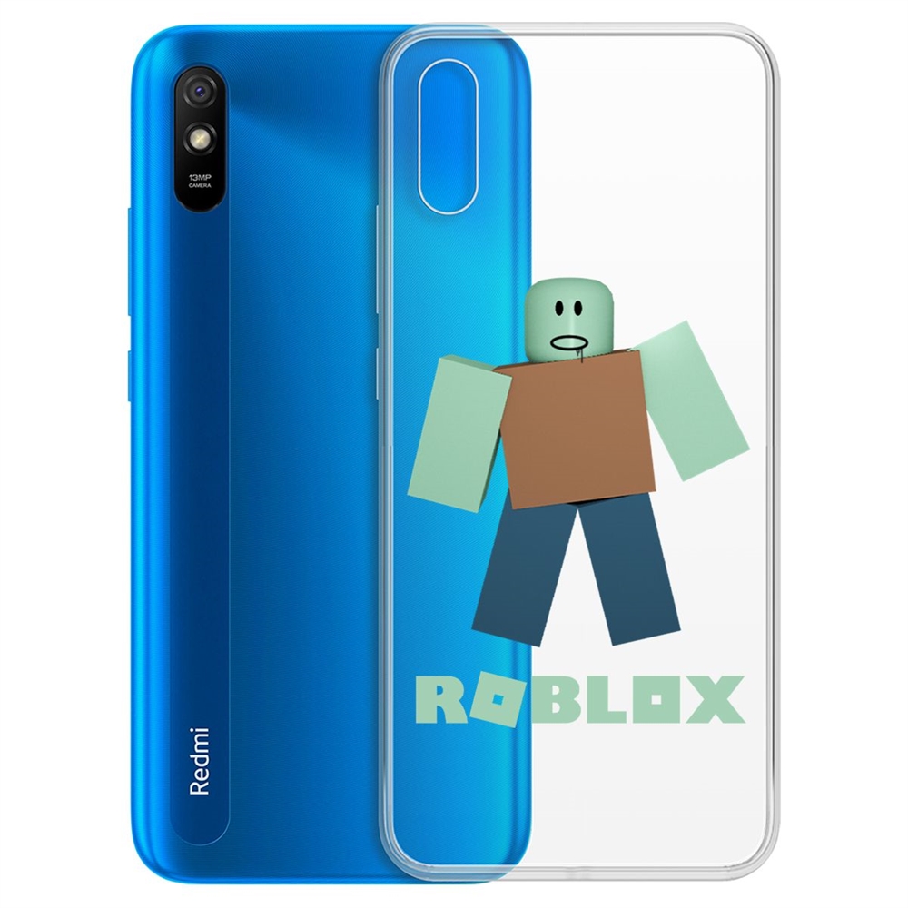 

Чехол-накладка Roblox-Зомби для Xiaomi Redmi 9A, Прозрачный