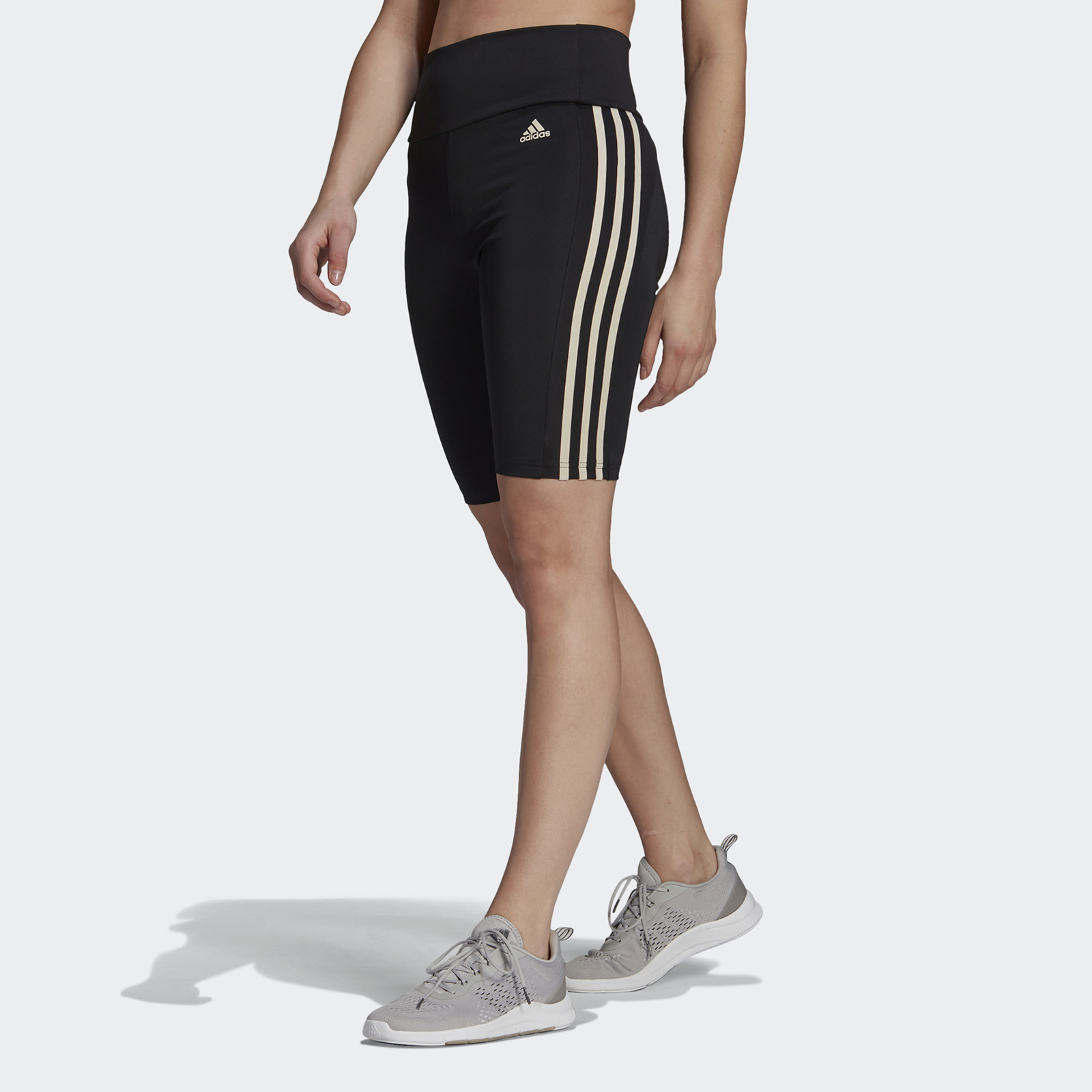 фото Тайтсы женские adidas w 3s tights черные m