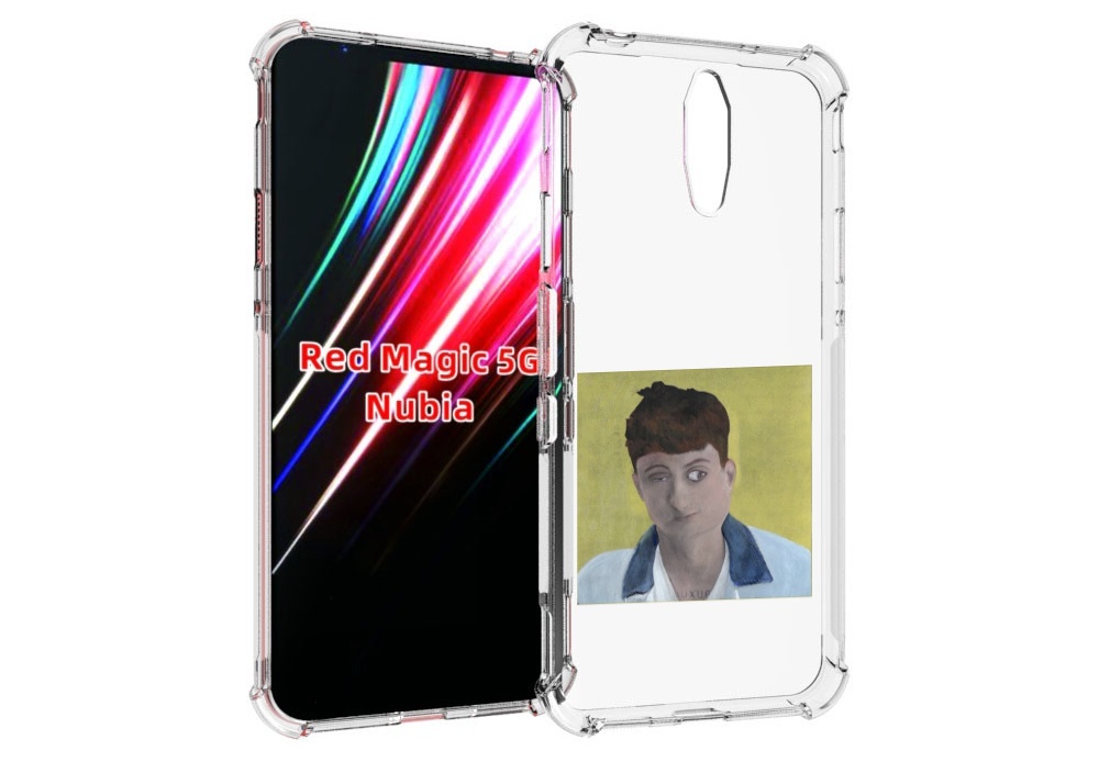 

Чехол MyPads Stay Ugly Boulevard Depo для ZTE Nubia Red Magic 1 5G, Прозрачный, Tocco