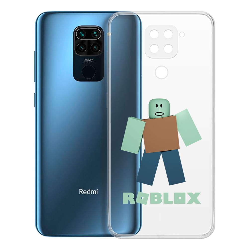 Чехол-накладка Roblox-Зомби для Xiaomi Redmi Note 9