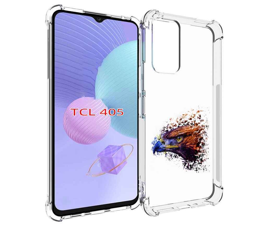

Чехол MyPads красочный орел для TCL 405, Tocco