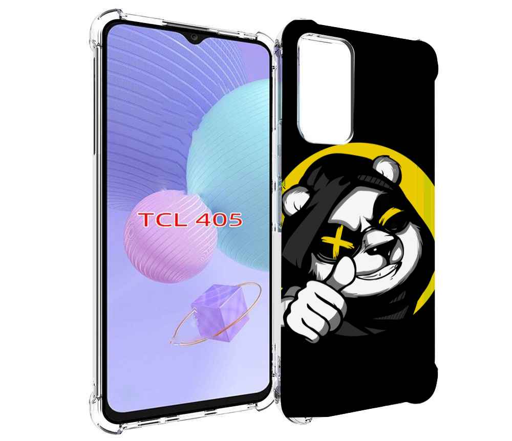

Чехол MyPads крутая пандочка ок для TCL 405, Tocco