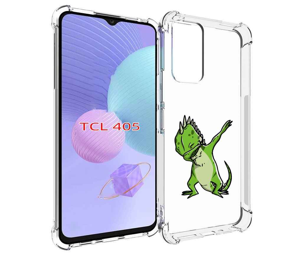 

Чехол MyPads крутая-ящерица для TCL 405, Tocco