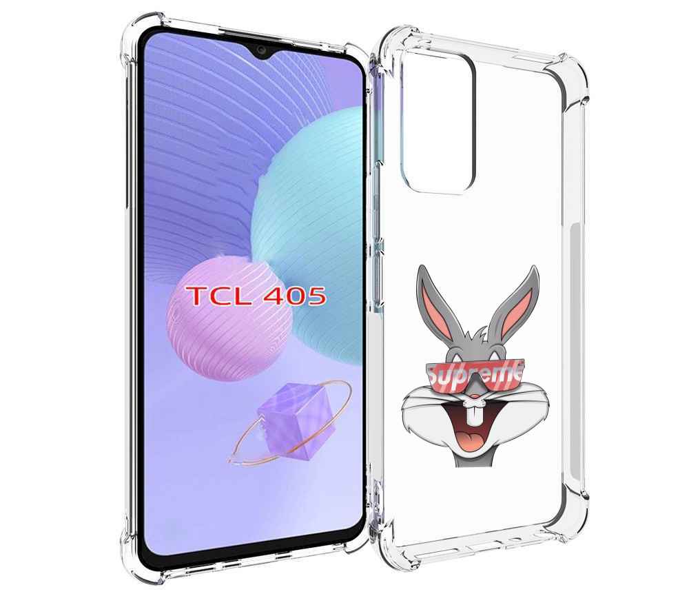 

Чехол MyPads крутой-заяц для TCL 405, Tocco