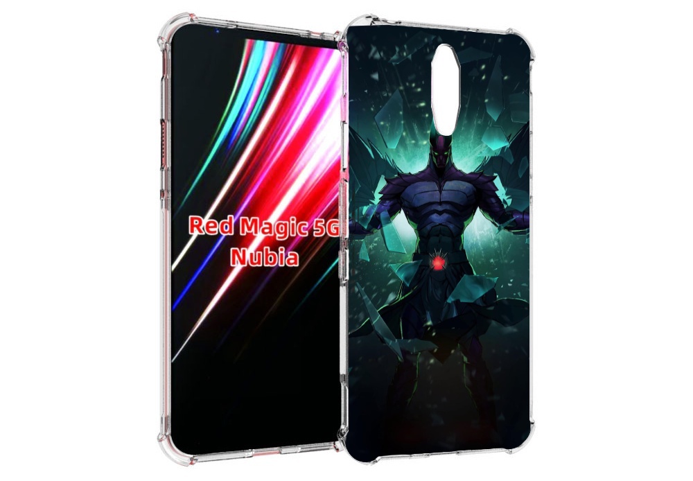 

Чехол MyPads dota 2 terrorbalde для ZTE Nubia Red Magic 1 5G, Прозрачный, Tocco