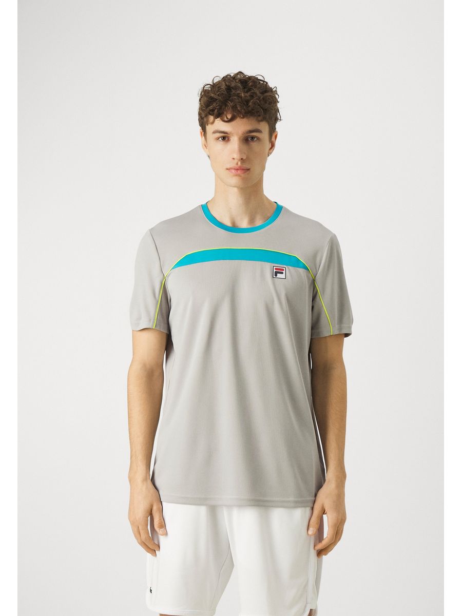 

Футболка мужская FILA 1FI42D095 серая S, Серый, 1FI42D095