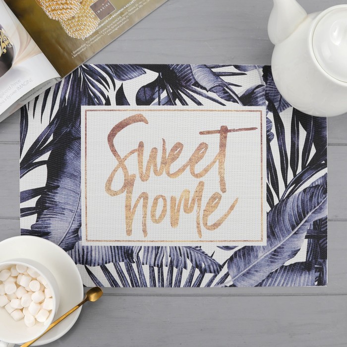 

Салфетка на стол "Sweet home", ПВХ, 40х29 см