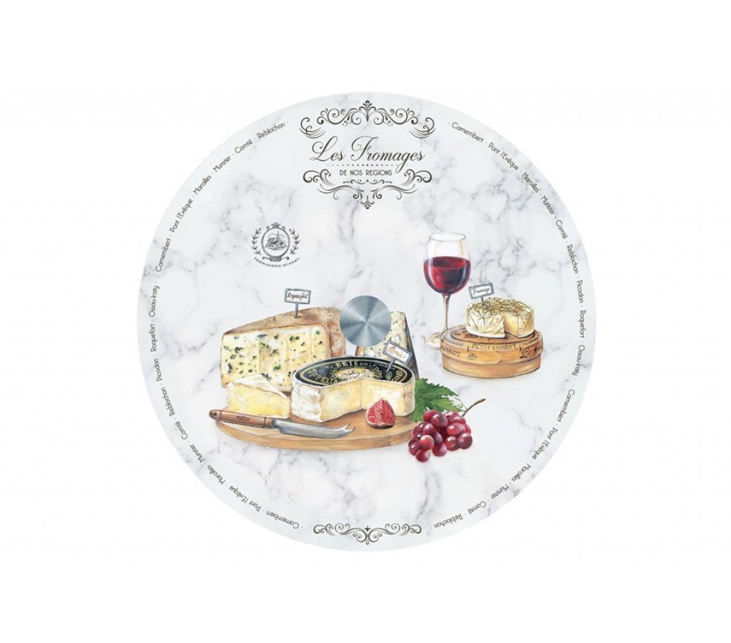 

Блюдо вращающееся Fromage (цветное) Easy Life 32 см, Разноцветный, 57079-03