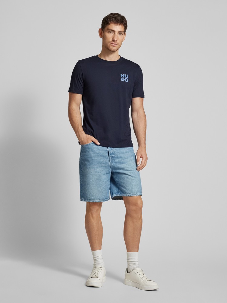 Футболка мужская HUGO 5052243400 синяя S 9992₽