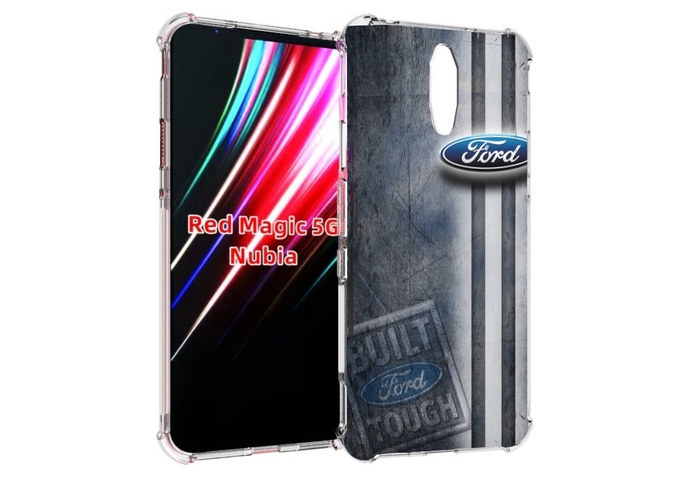 

Чехол MyPads ford форд 2 для ZTE Nubia Red Magic 1 5G, Прозрачный, Tocco