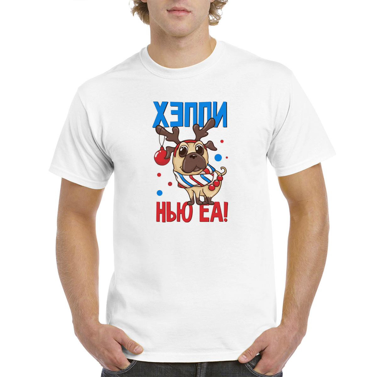 

Футболка унисекс CoolPodarok M0151097 белая 42 RU, Белый, M0151097