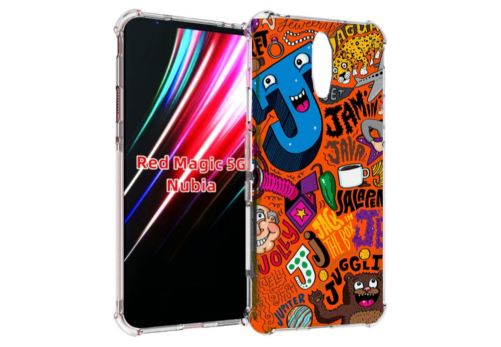 

Чехол MyPads funky-decor для ZTE Nubia Red Magic 1 5G, Прозрачный, Tocco