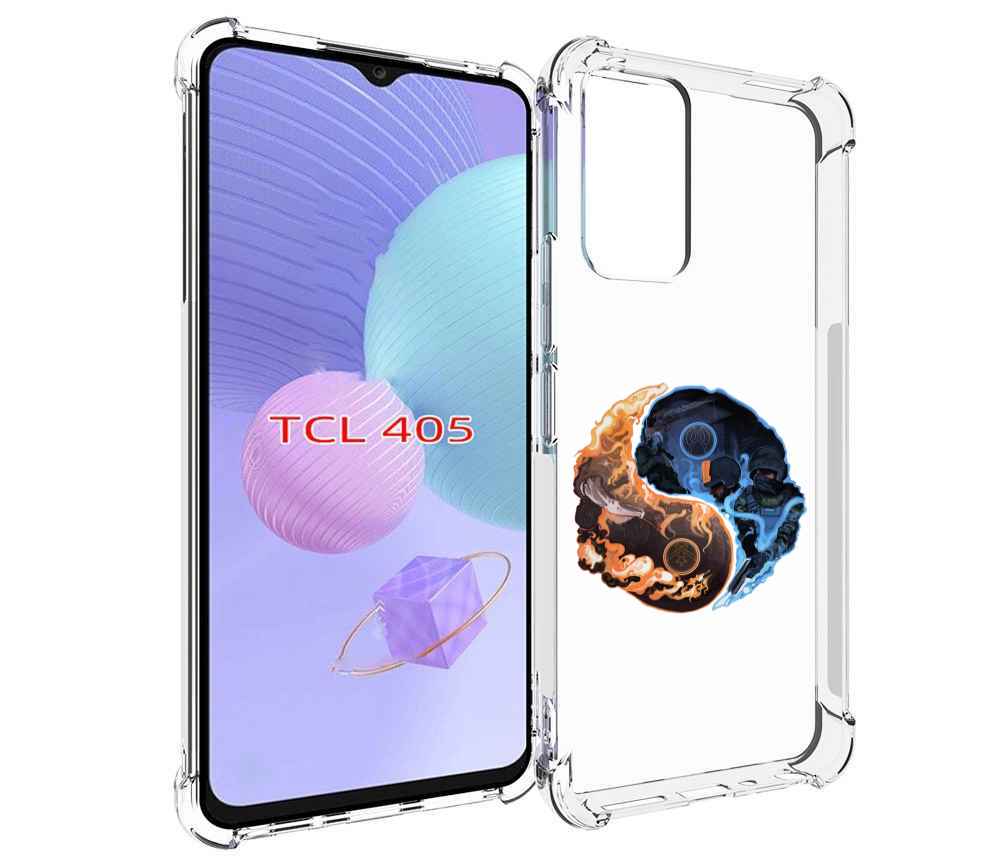 

Чехол MyPads кс-го-инь-янь для TCL 405, Tocco