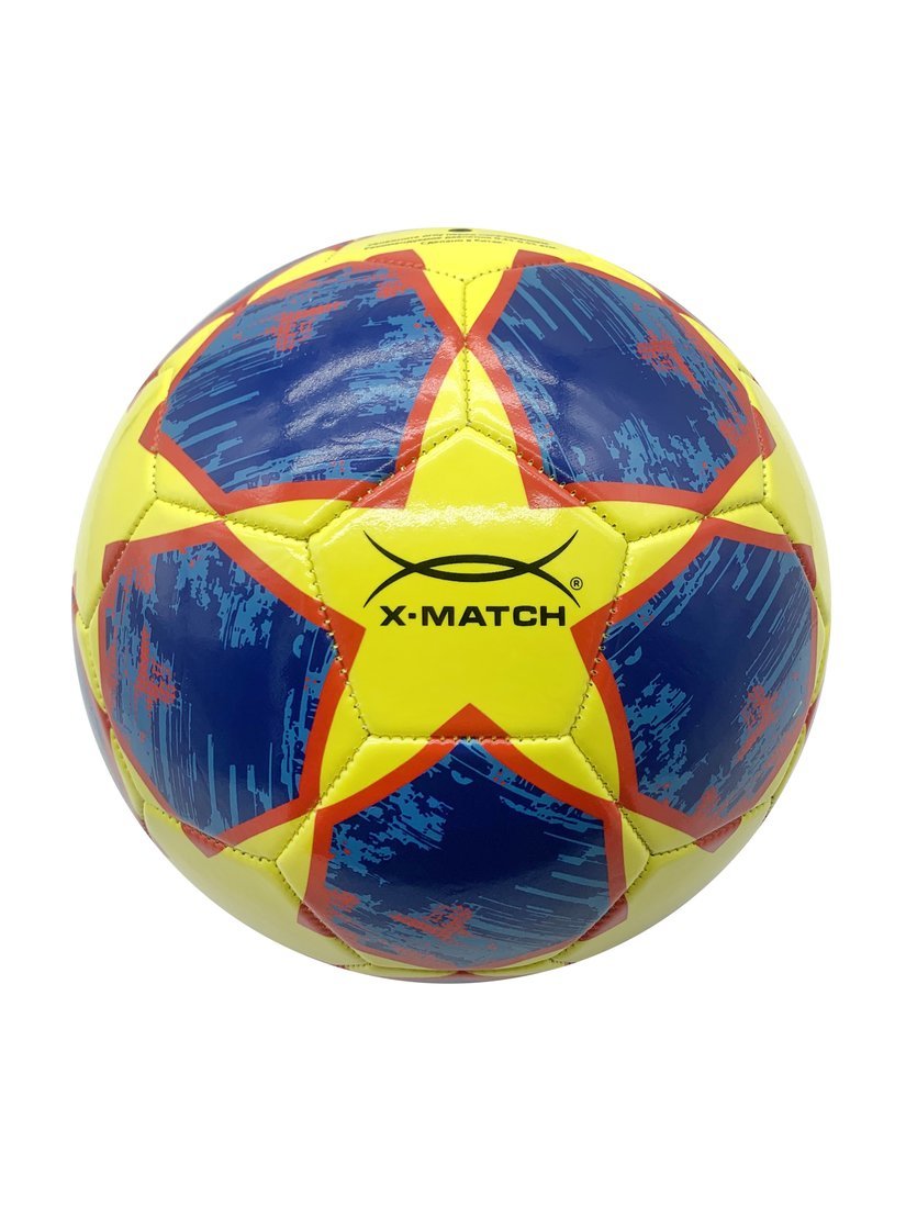 фото Мяч футбольный x-match, 1 слой pvc, 1.8 мм. 330-350 гр. размер 5.