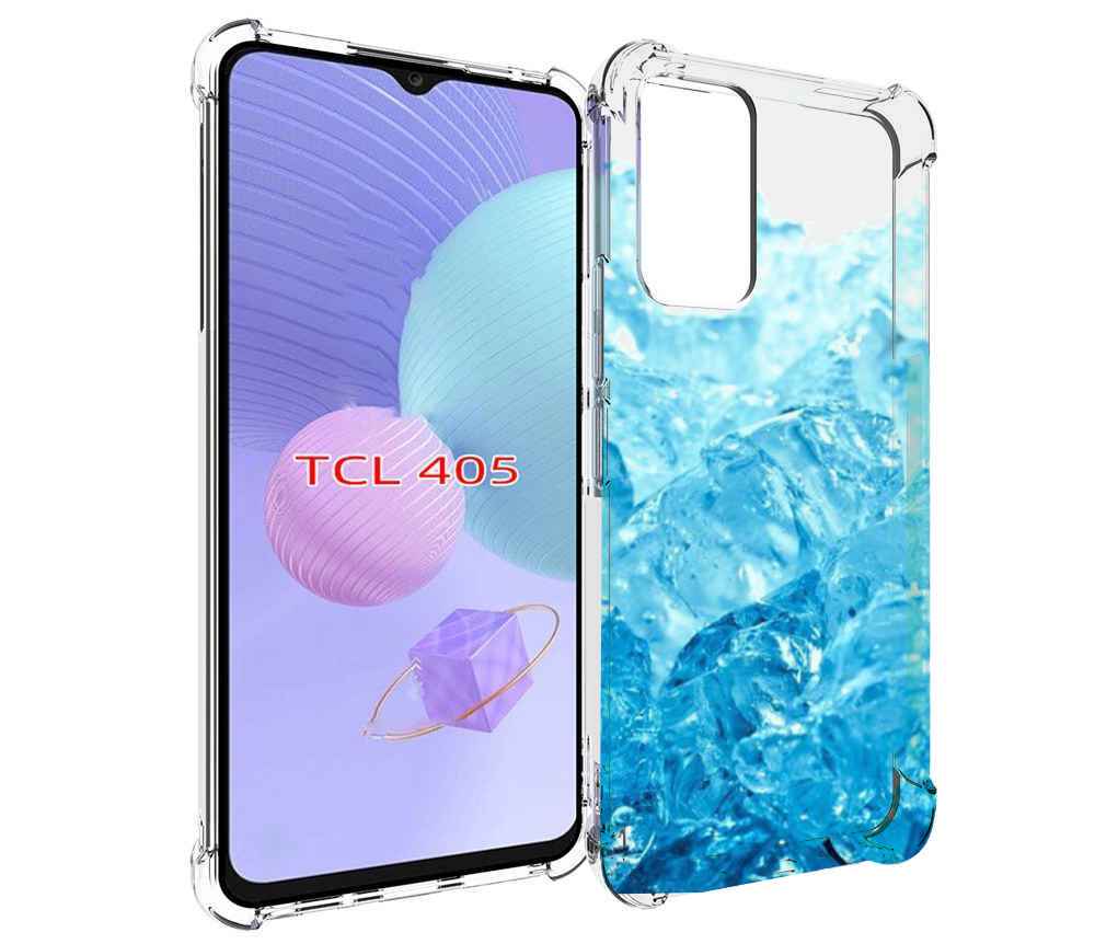 

Чехол MyPads кусочки-льда для TCL 405, Tocco