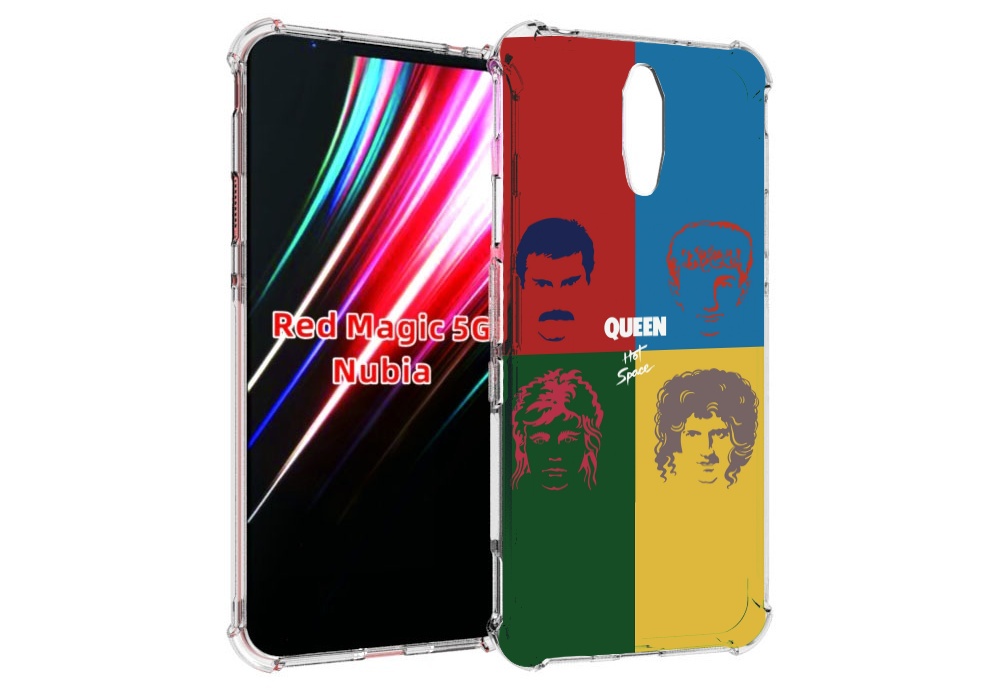 

Чехол MyPads hot space queen альбом для ZTE Nubia Red Magic 1 5G, Прозрачный, Tocco