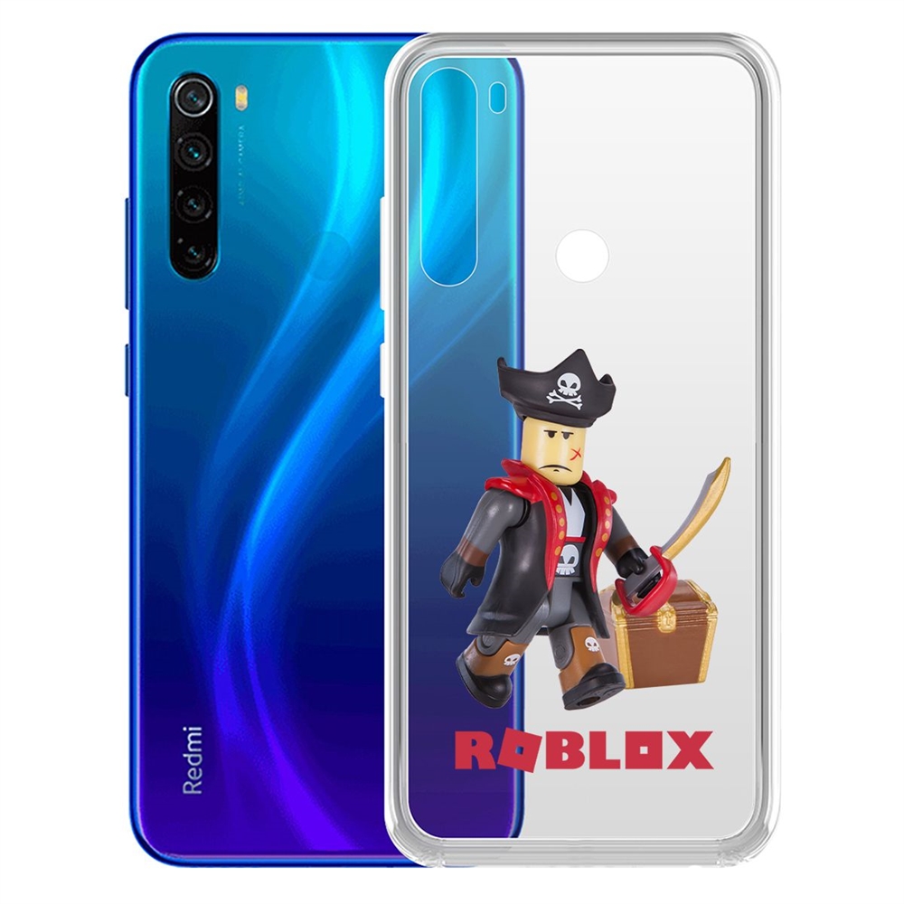 Чехол-накладка Roblox-Капитан Ярость для Xiaomi Redmi Note 8/Note 8 (2021)