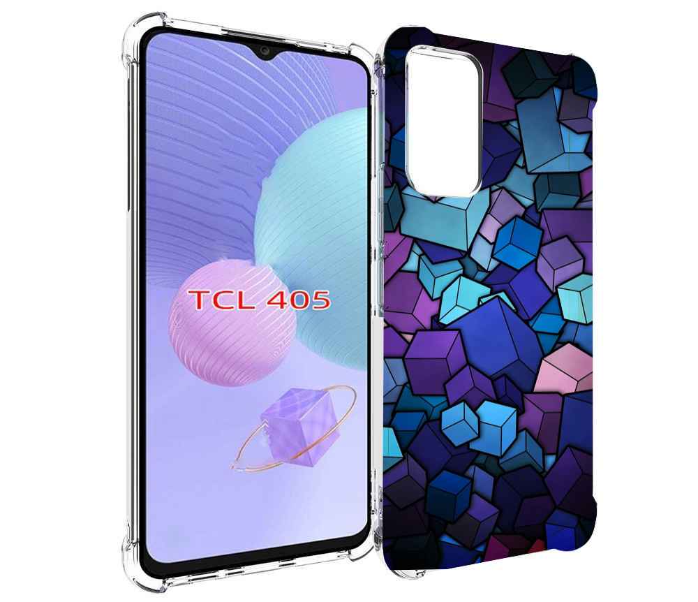 

Чехол MyPads лепестки для TCL 405, Tocco