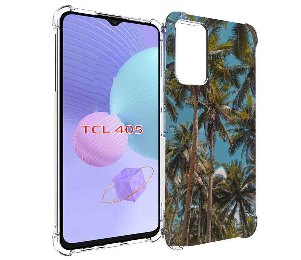 

Чехол MyPads летние пальмы для TCL 405, Tocco