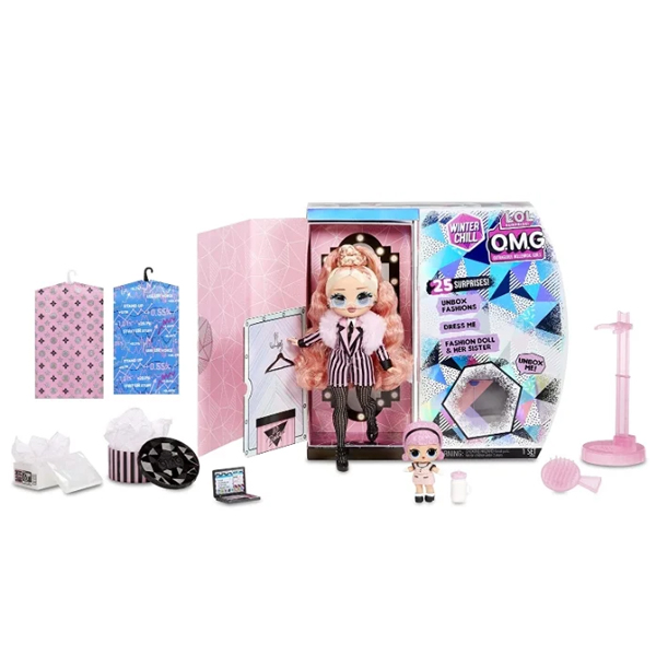 фото Кукла - сюрприз l.o.l. mga original omg winter chill big wig and madame queen 570264 mga entertainment