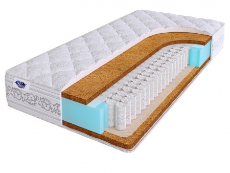 

Матрас SkySleep 205 x 170 ETALON COCOS 3 S500, Белый, ETALON COCOS 3 S500