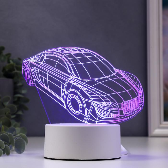 

Светильник "Авто" LED RGB от сети 9,5x16x14 см