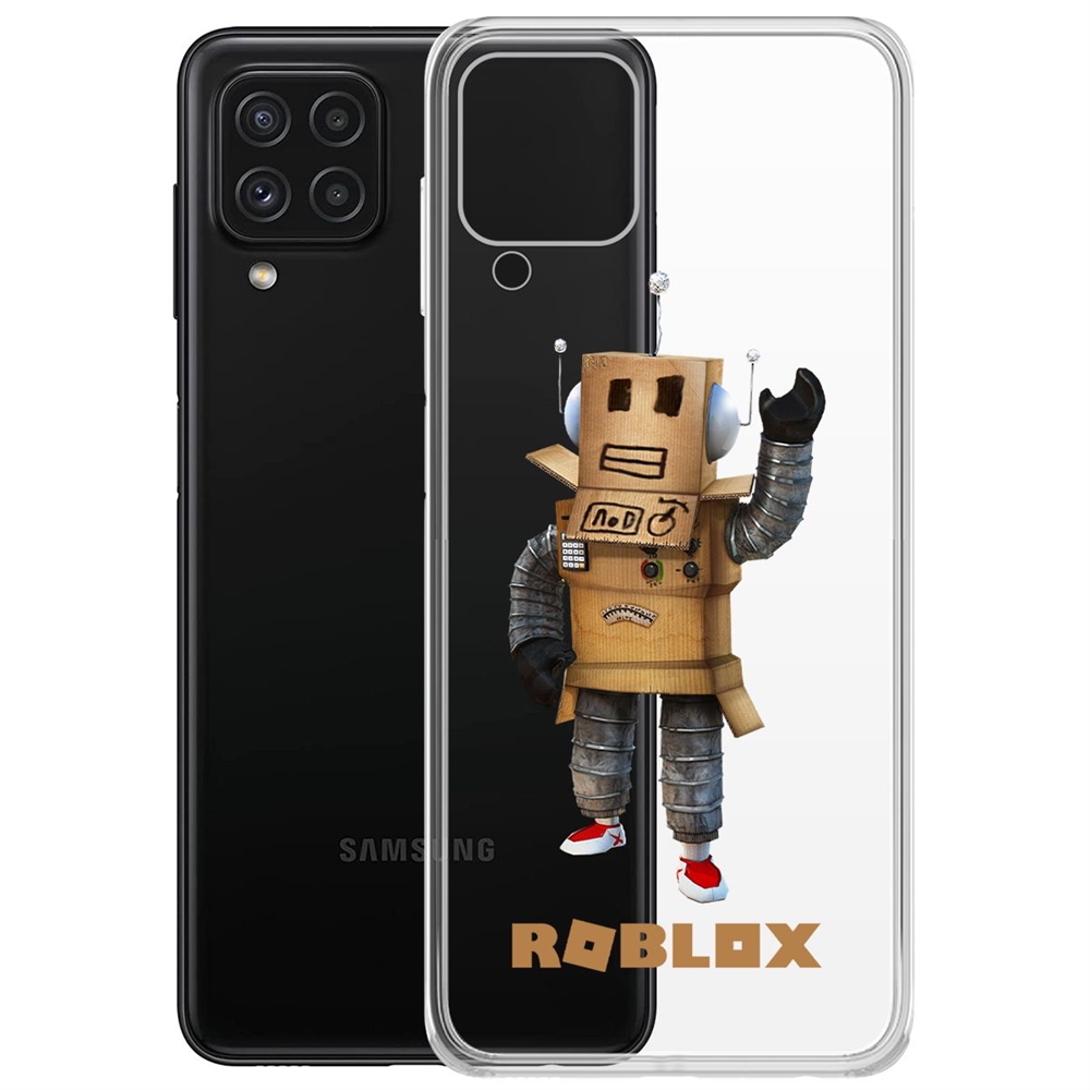 

Чехол-накладка Roblox-Мистер Робот для Samsung Galaxy A22/M22 (A225/M225), Прозрачный