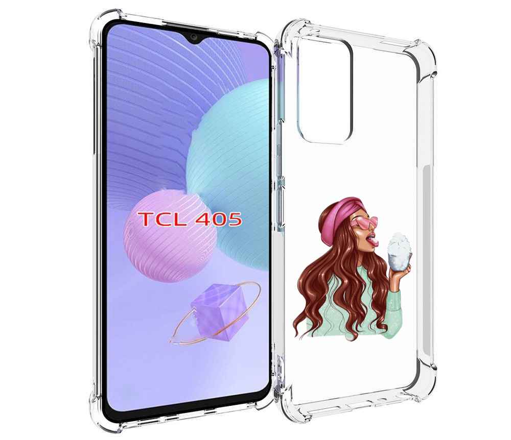 

Чехол MyPads любительница-снега женский для TCL 405, Tocco