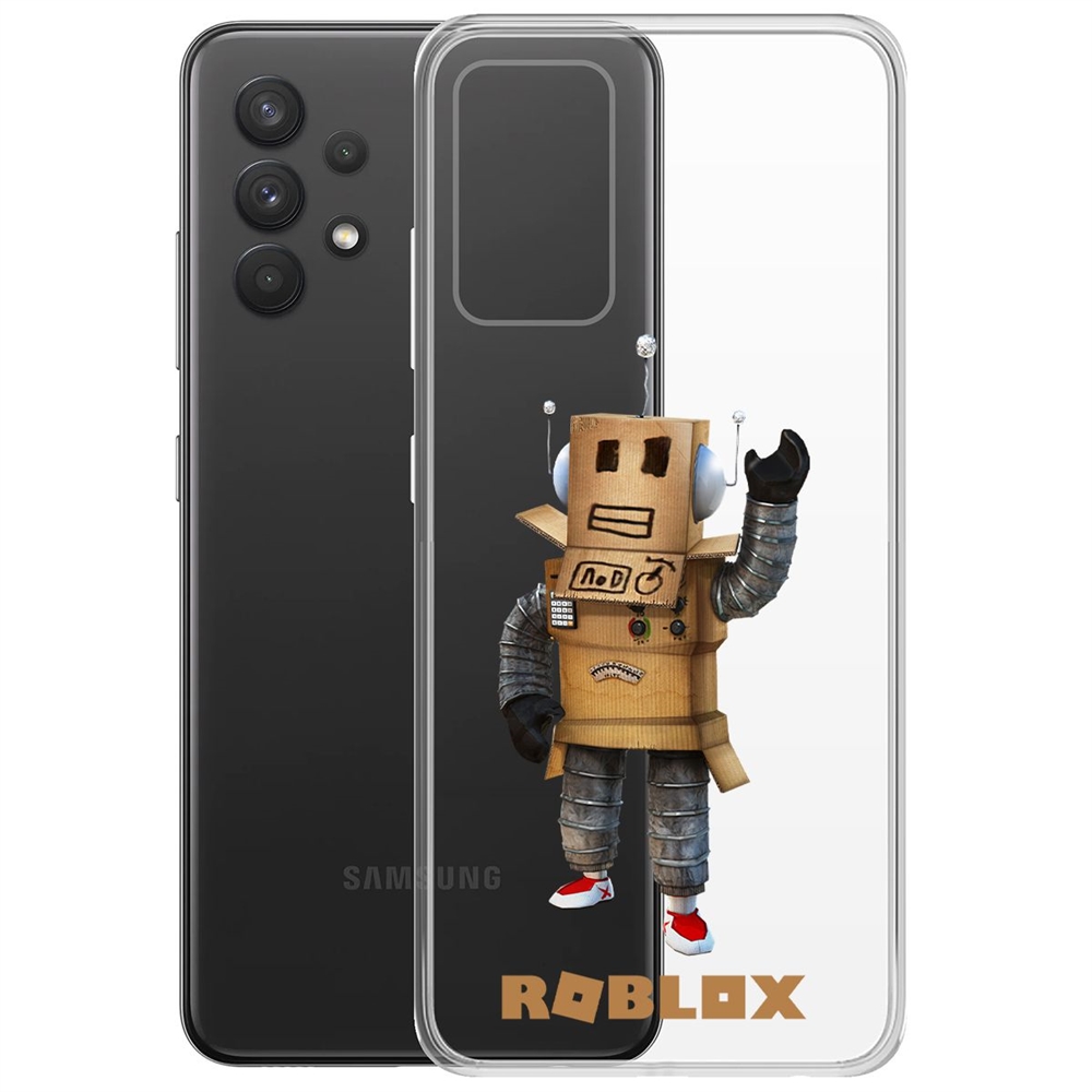 Чехол-накладка Roblox-Мистер Робот для Samsung Galaxy A32 (A325)