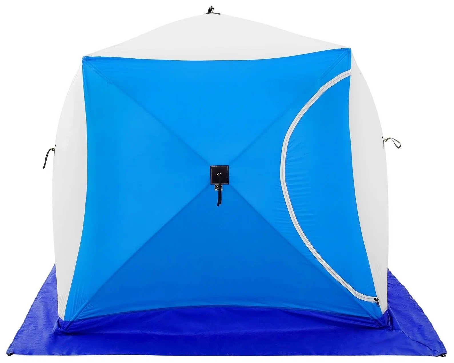 Палатка зимняя «КУБ», 2-местная, трёхслойная, дышащая