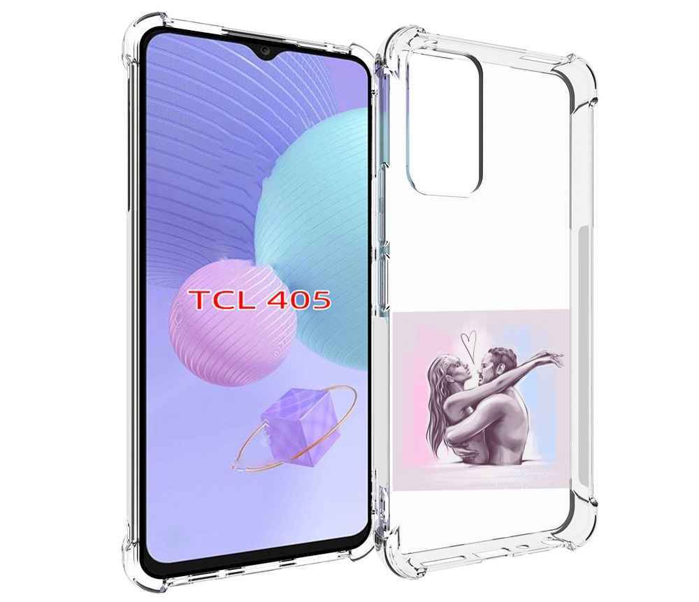 

Чехол MyPads любовные-тела для TCL 405, Tocco