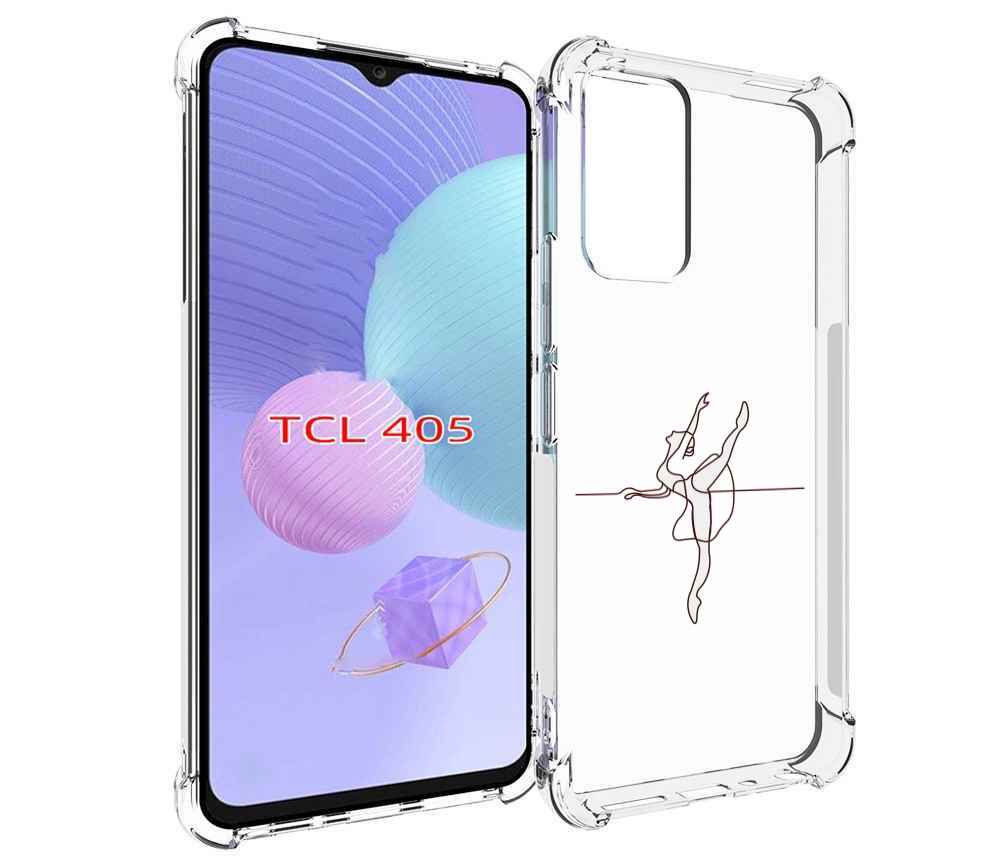 

Чехол MyPads маленькая-баллерина для TCL 405, Tocco