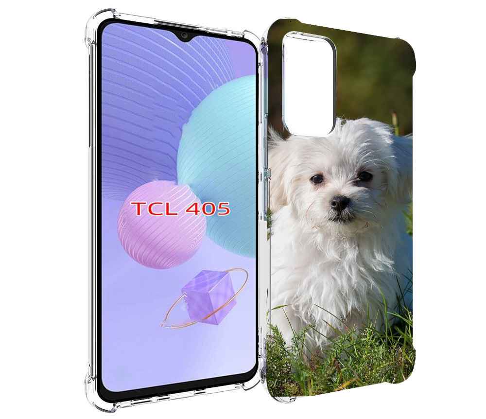 

Чехол MyPads мальтийская-болонка для TCL 405, Tocco