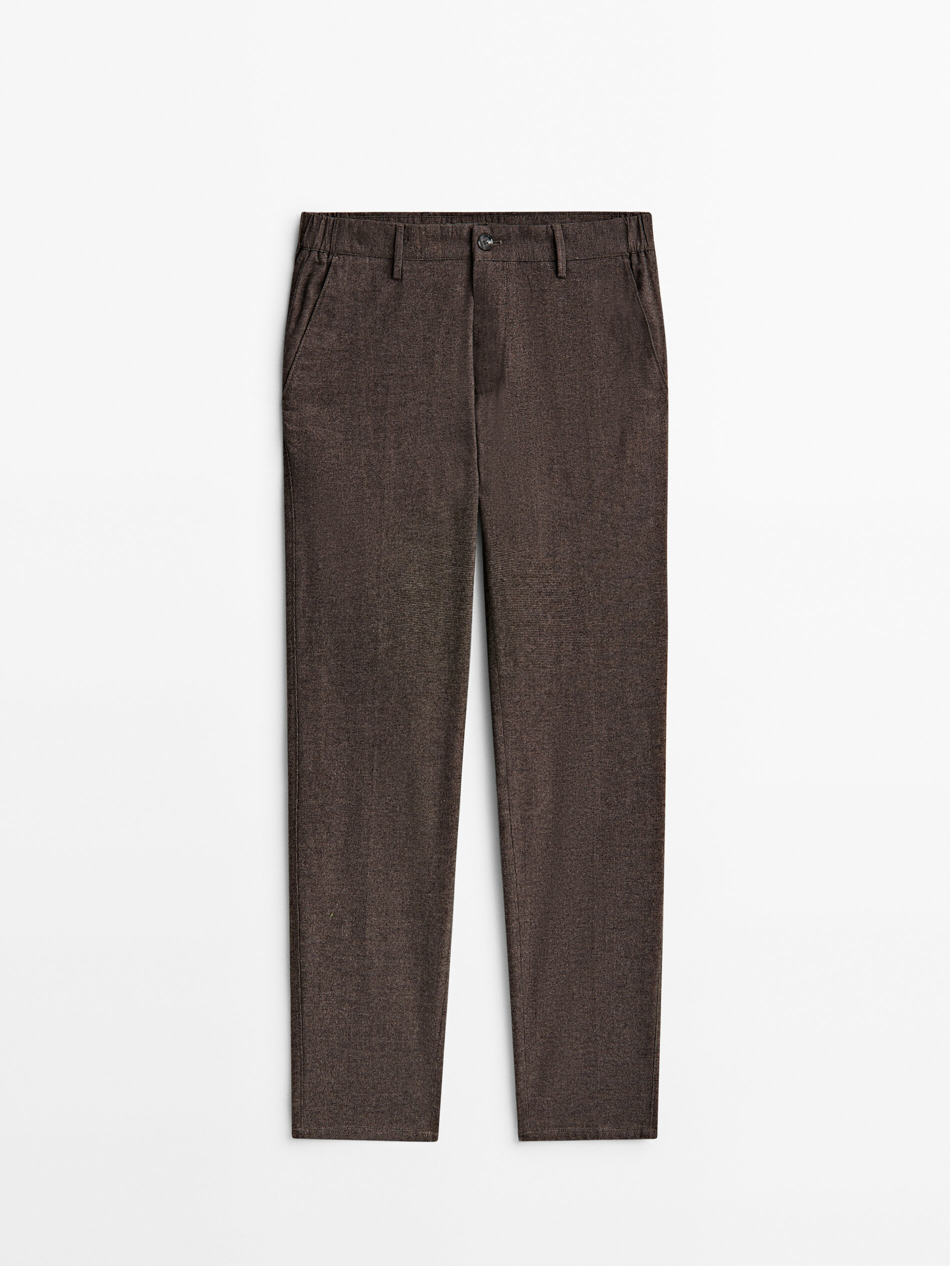 

Брюки мужские Massimo Dutti 00022012700 коричневые 48, 00022012700
