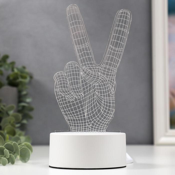 

Светильник "Победа" LED RGB от сети 9,5х10х19 см