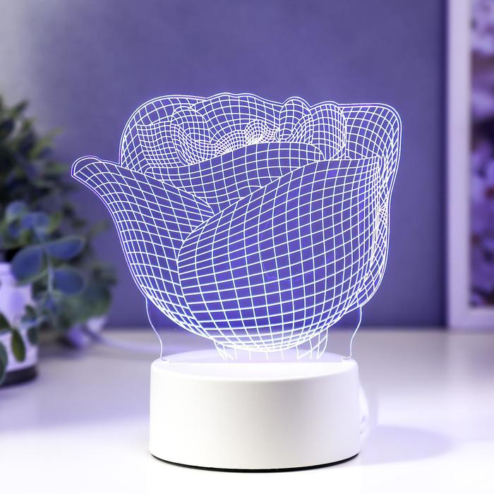

Светильник "Роза" LED RGB от сети