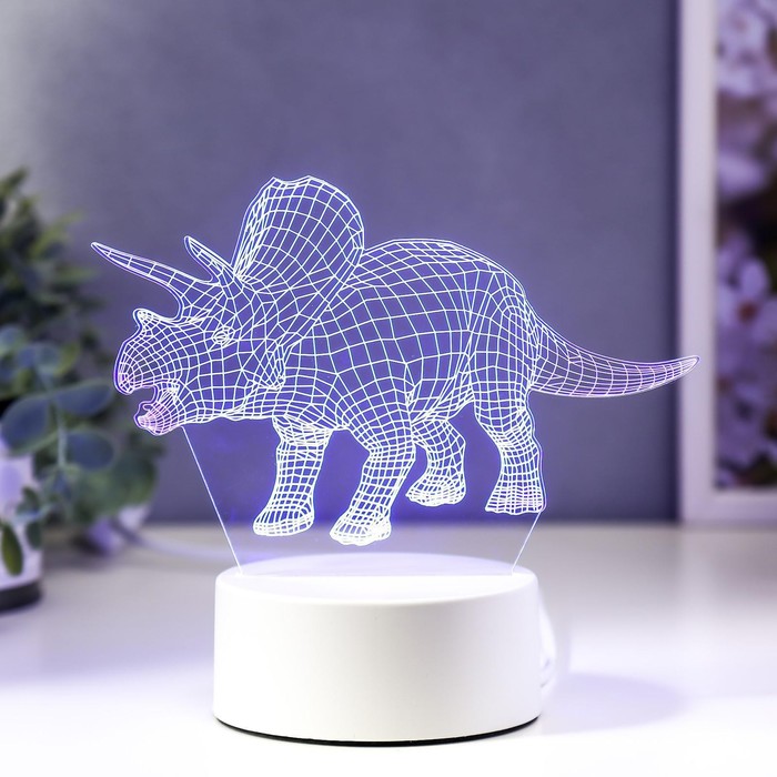 

Светильник "Трицераптос" LED RGB от сети
