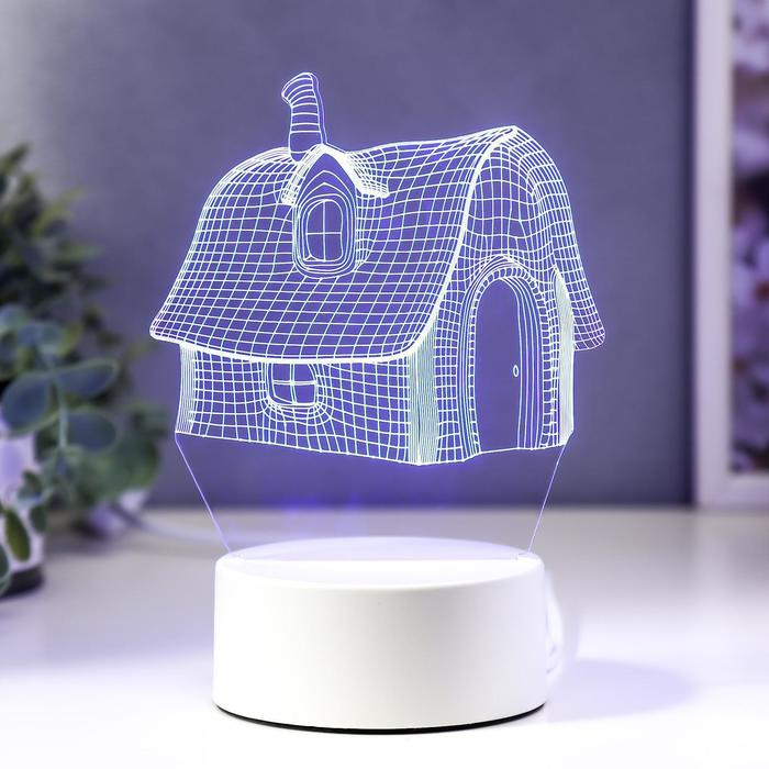 

Светильник "Уютный дом" LED RGB от сети