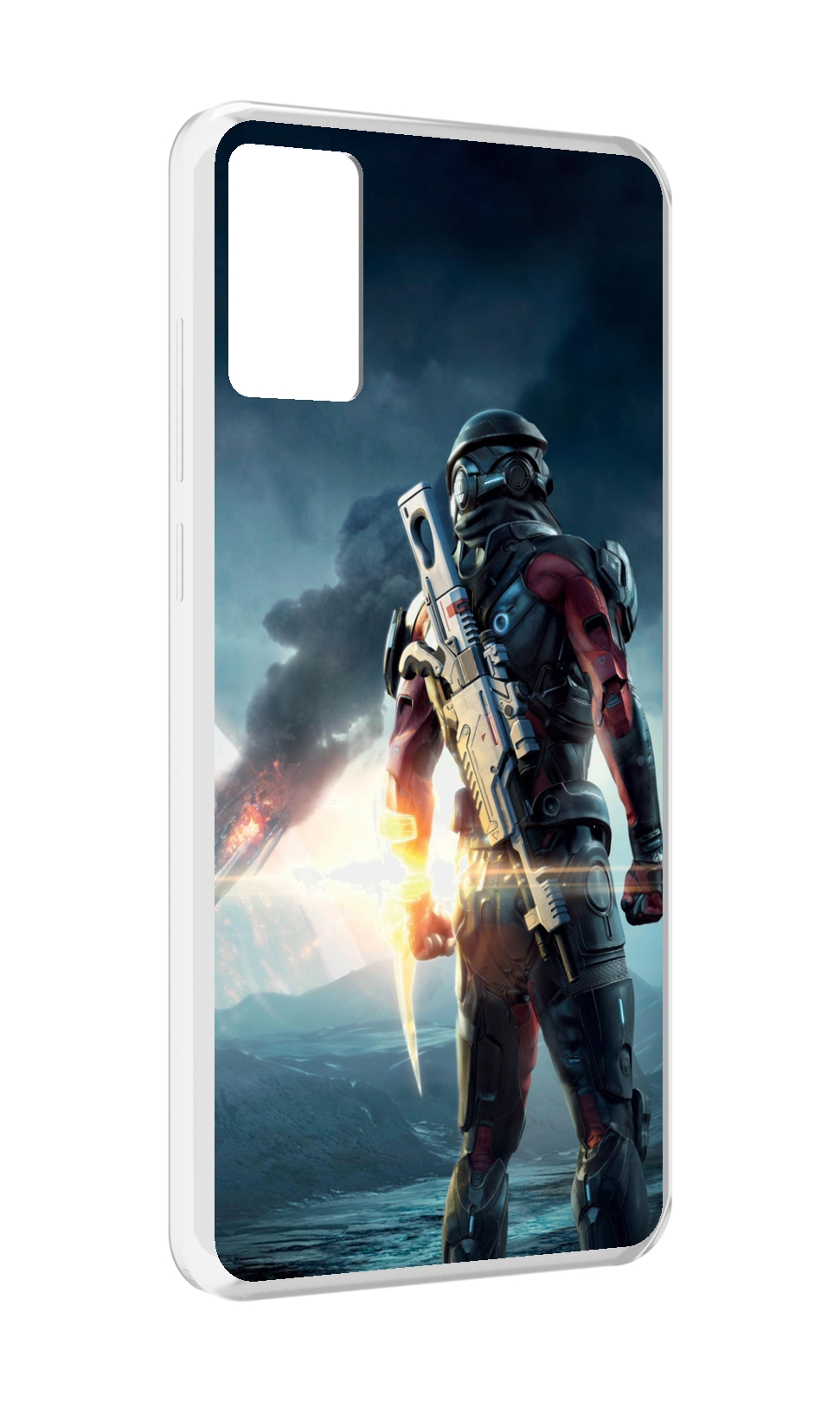 

Чехол MyPads Mass Effect Andromeda Ryder для CUBOT P50, Прозрачный, Tocco