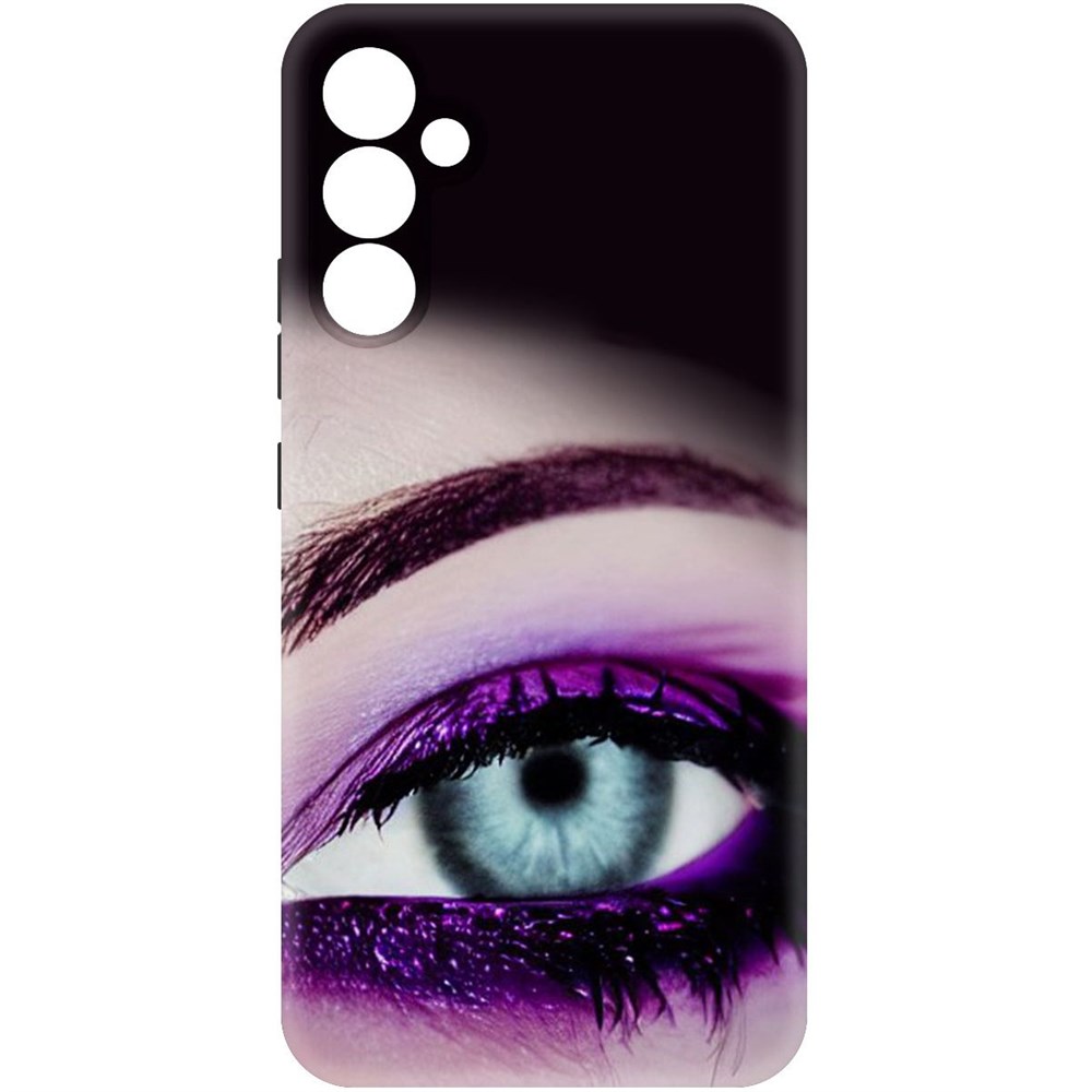 

Чехол-накладка Софт Взгляд для Samsung Galaxy A34 5G (A346), Черный