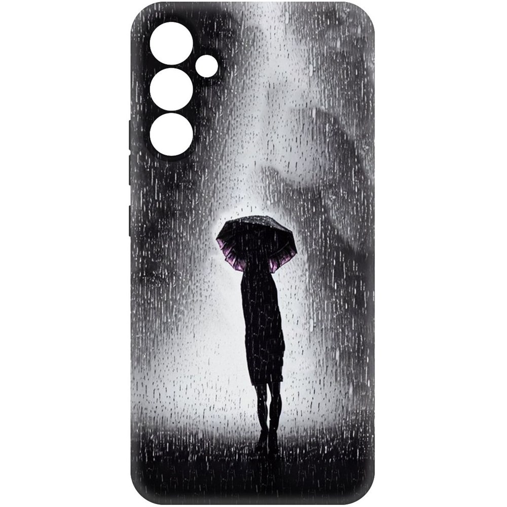 

Чехол-накладка Софт Ночная крипота для Samsung Galaxy A34 5G (A346), Черный