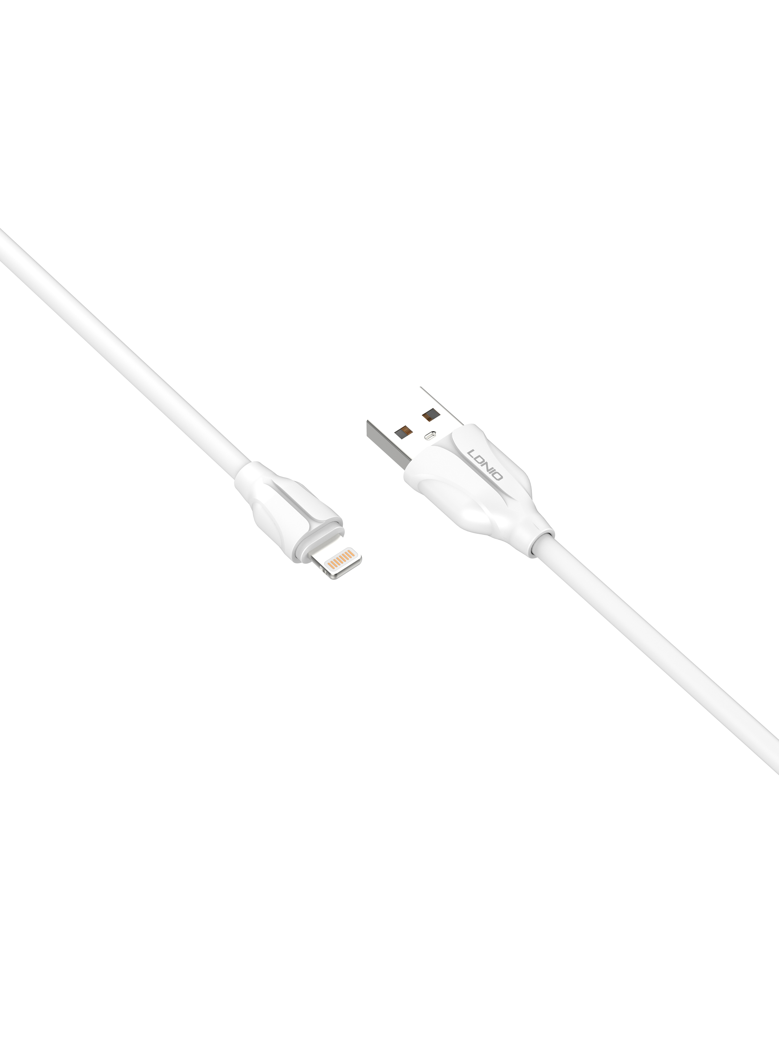 фото Ldnio ls371/ usb кабель micro/ 1m/ 2.1a/ медь: 60 жил/ white