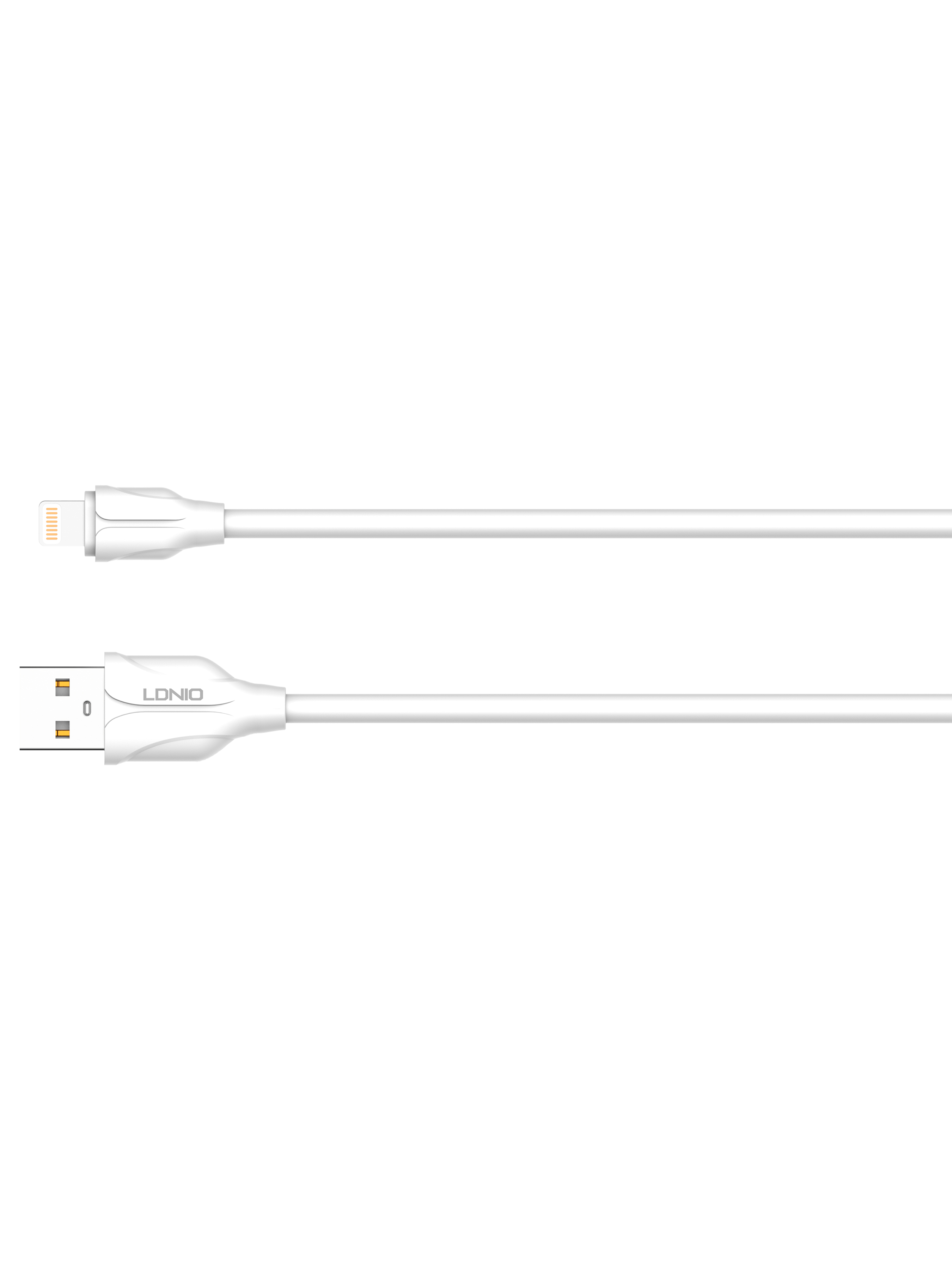 фото Ldnio ls372/ usb кабель type-c/ 2m/ 2.1a/ медь: 86 жил/ white