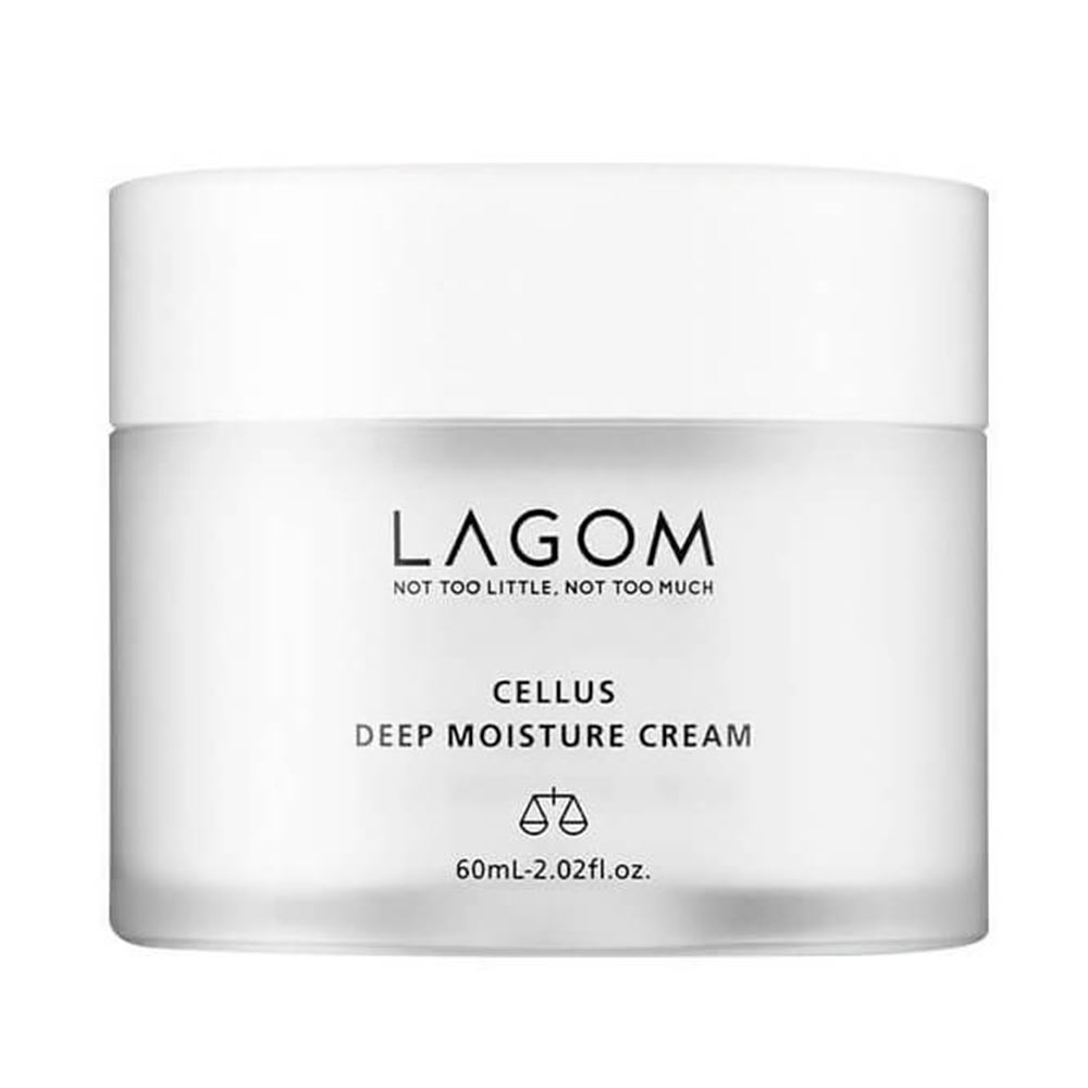 Крем для лица со стволовыми клетками Lagom Cellus Deep Moisture Cream 60 мл markell сыворотка бустер для лица со стволовыми клетками 30