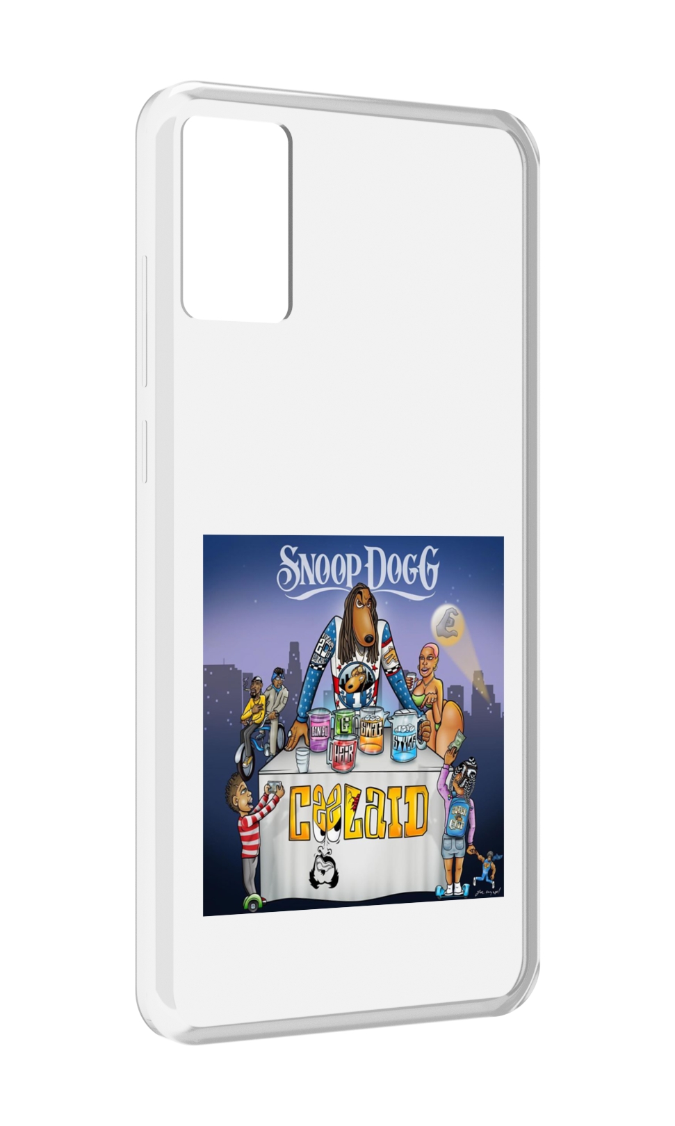 

Чехол MyPads Snoop Dogg COOLAID для CUBOT P50, Прозрачный, Tocco