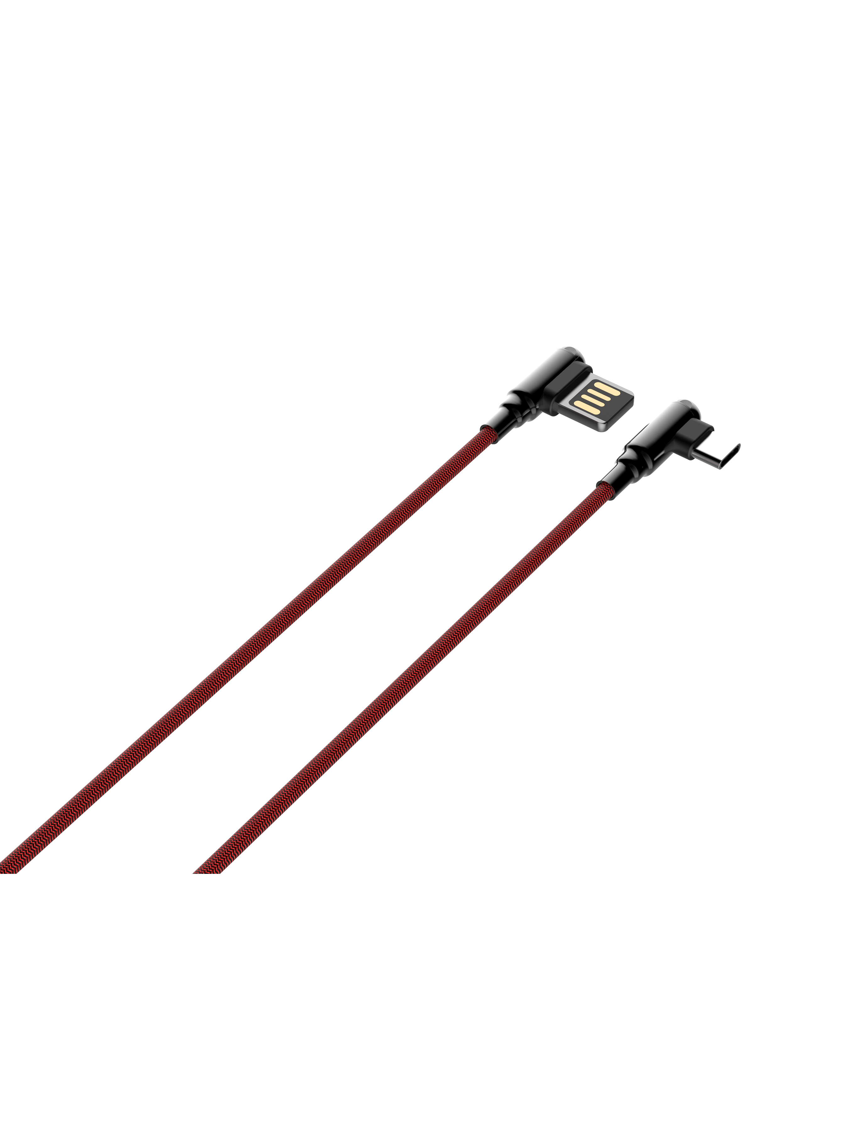 фото Ldnio ls431/ usb кабель type-c/ 1m/ 2.4a/ медь: 86 жил/ нейлоновая оплетка/ red